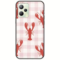 Lobster Picnic Realme C35 Black TPU (Μαύρη Σιλικόνη)