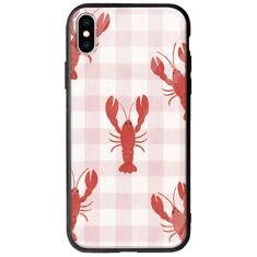 Lobster Picnic iPhone XS Max Groove TPU (Tempered Glass και TPU)