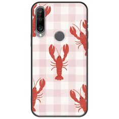 Lobster Picnic Huawei Y6p Black TPU (Μαύρη Σιλικόνη)