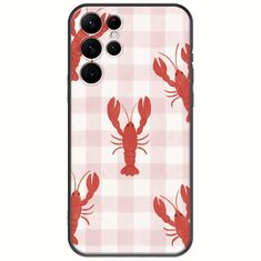 Lobster Picnic Samsung Galaxy S22 Ultra Black TPU (Μαύρη Σιλικόνη)