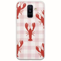 Lobster Picnic Samsung Galaxy A6 Plus 2018 Flexible TPU (Διάφανη Σιλικόνη)
