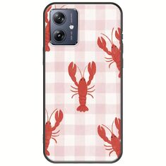 Lobster Picnic Motorola Moto G54 5G Black TPU (Μαύρη Σιλικόνη)