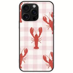 Lobster Picnic iPhone 16 Pro Max Black TPU (Μαύρη Σιλικόνη)