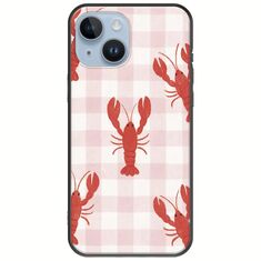 Lobster Picnic iPhone 15 Black TPU (Μαύρη Σιλικόνη)