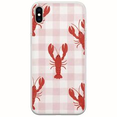 Lobster Picnic iPhone X / XS Flexible TPU (Διάφανη Σιλικόνη)