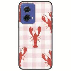 Lobster Picnic Motorola Moto G85 5G Black TPU (Μαύρη Σιλικόνη)