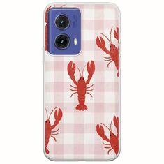 Lobster Picnic Motorola Moto G85 5G Flexible TPU (Διάφανη Σιλικόνη)