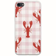 Lobster Picnic iPhone 8 Flexible TPU (Διάφανη Σιλικόνη)