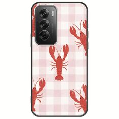 Lobster Picnic Oppo Reno 12 Pro 5G Black TPU (Μαύρη Σιλικόνη)