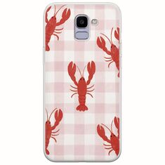 Lobster Picnic Samsung Galaxy J6 2018 Flexible TPU (Διάφανη Σιλικόνη)