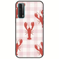 Lobster Picnic Huawei P Smart 2021 Black TPU (Μαύρη Σιλικόνη)