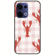 Lobster Picnic Oppo Reno 13 5G Black TPU (Μαύρη Σιλικόνη)
