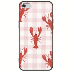 Lobster Picnic iPhone 6/6s Black TPU (Μαύρη Σιλικόνη)