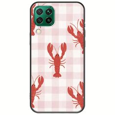 Lobster Picnic Huawei P40 Lite Black TPU (Μαύρη Σιλικόνη)