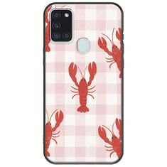 Lobster Picnic Samsung Galaxy A21s Black TPU (Μαύρη Σιλικόνη)