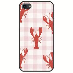 Lobster Picnic iPhone SE (2022) 5G Black TPU (Μαύρη Σιλικόνη)