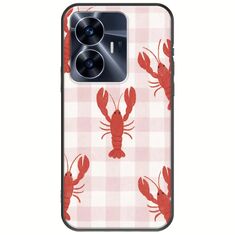 Lobster Picnic Realme C55 Black TPU (Μαύρη Σιλικόνη)
