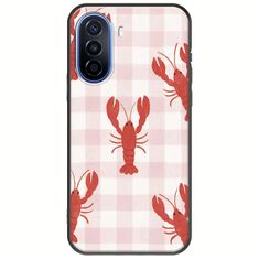 Lobster Picnic Huawei Nova Y70 Black TPU (Μαύρη Σιλικόνη)