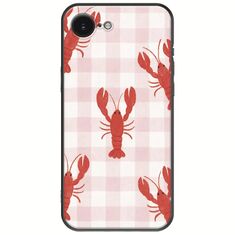 Lobster Picnic iPhone 16e Black TPU (Μαύρη Σιλικόνη)