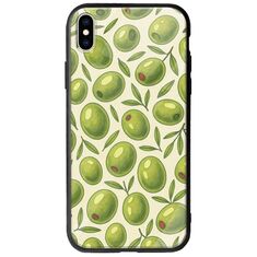 Olive Vibes iPhone X / XS Groove TPU (Tempered Glass και TPU)