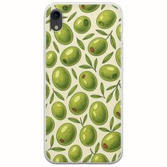 Olive Vibes iPhone XR Flexible TPU (Διάφανη Σιλικόνη)