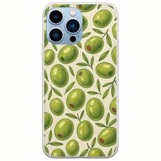 Olive Vibes iPhone 14 Pro Max Flexible TPU (Διάφανη Σιλικόνη)