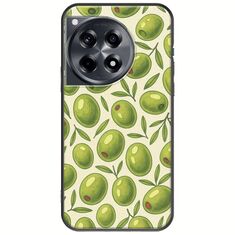 Olive Vibes OnePlus 12 5G Black TPU (Μαύρη Σιλικόνη)