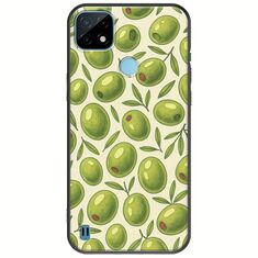 Olive Vibes Realme C21Y / Realme C25Y Black TPU (Μαύρη Σιλικόνη)