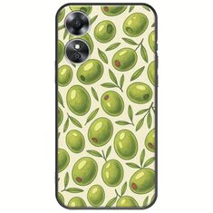 Olive Vibes Oppo A17 Black TPU (Μαύρη Σιλικόνη)