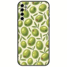 Olive Vibes TCL 20S / 20 5G / 20L / 20L+ Black TPU (Μαύρη Σιλικόνη)