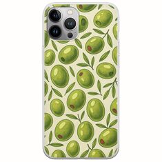 Olive Vibes iPhone 12 Pro Max Flexible TPU (Διάφανη Σιλικόνη)