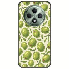 Olive Vibes Oppo Reno 12 FS 5G  Black TPU (Μαύρη Σιλικόνη)