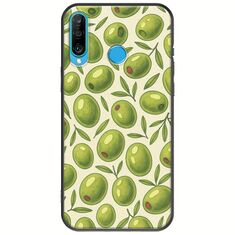 Olive Vibes Huawei P30 Lite Black TPU (Μαύρη Σιλικόνη)