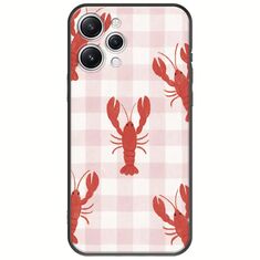 Lobster Picnic Xiaomi Redmi 12 Black TPU (Μαύρη Σιλικόνη)