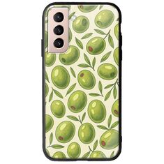 Olive Vibes Samsung Galaxy S21 FE 5G Groove TPU (Tempered Glass και TPU)