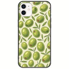 Olive Vibes iPhone 12 Black TPU (Μαύρη Σιλικόνη)