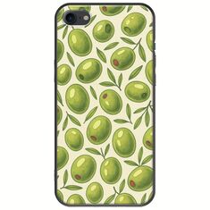 Olive Vibes iPhone SE (2022) 5G Black TPU (Μαύρη Σιλικόνη)