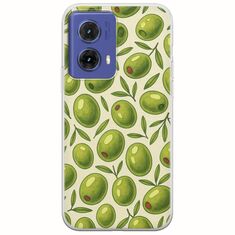 Olive Vibes Motorola Moto G85 5G Flexible TPU (Διάφανη Σιλικόνη)