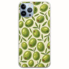 Olive Vibes iPhone 12 Pro Flexible TPU (Διάφανη Σιλικόνη)