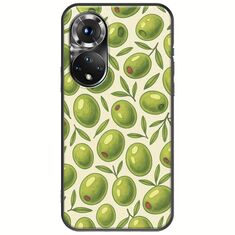 Olive Vibes Huawei Honor 50 Black TPU (Μαύρη Σιλικόνη)