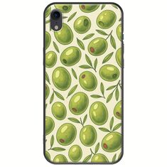 Olive Vibes iPhone XR Black TPU (Μαύρη Σιλικόνη)