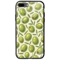 Olive Vibes iPhone 8 Plus Groove TPU (Tempered Glass και TPU)