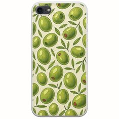 Olive Vibes iPhone 8 Flexible TPU (Διάφανη Σιλικόνη)