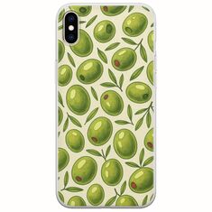 Olive Vibes iPhone XS Max Flexible TPU (Διάφανη Σιλικόνη)