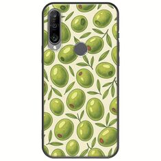 Olive Vibes Huawei Y6p Black TPU (Μαύρη Σιλικόνη)