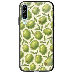 Olive Vibes Huawei P30 Groove TPU (Tempered Glass και TPU)