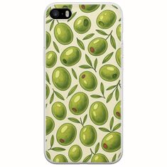 Olive Vibes iPhone 5/5s/SE 2016 Flexible TPU (Διάφανη Σιλικόνη)