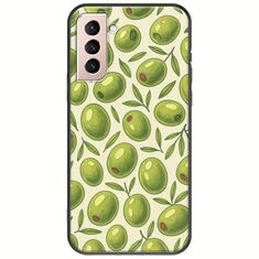 Olive Vibes Samsung Galaxy S21 Black TPU (Μαύρη Σιλικόνη)