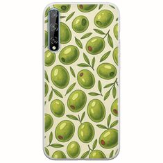 Olive Vibes Huawei P Smart S Flexible TPU (Διάφανη Σιλικόνη)