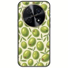 Olive Vibes Huawei Nova 12i Black TPU (Μαύρη Σιλικόνη)